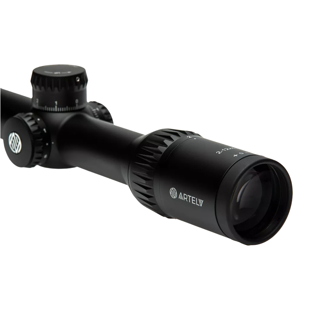 Прицел оптический ARTELV CRS 2-12x44 SFP, 30mm, с подсветкой. Фото №3