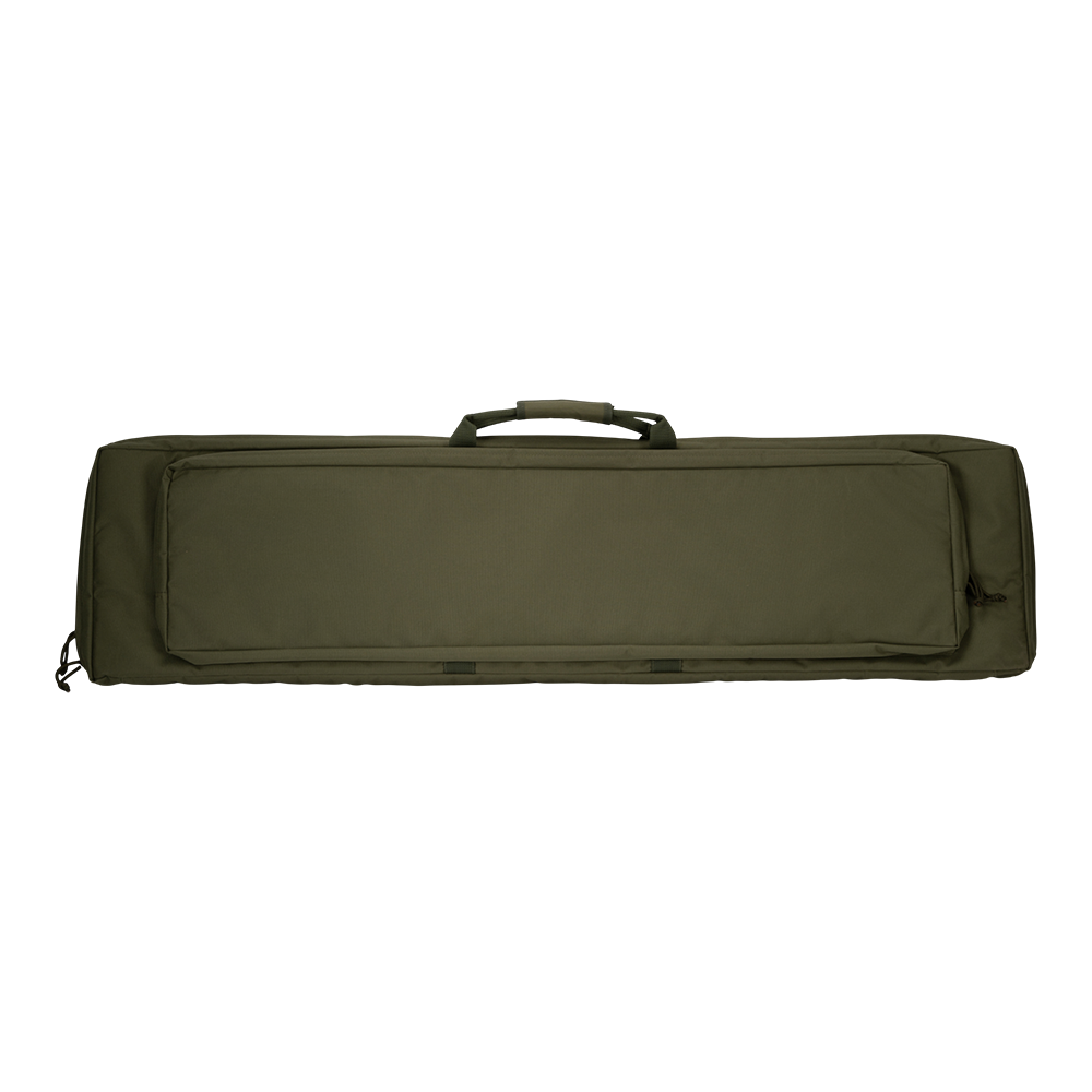 Кейс VEKTOR из капрона зел. с ППЭ и креплением оружия системой "молле" с рюкзачн. лямками и доп. отд. Фото №1