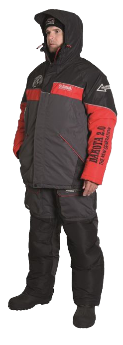 Костюм Alaskan Dakota 2.0 cерый/черный/красный р. XXL. Фото №1 Костюм Alaskan Dakota 2.0 cерый/черный/красный р. XXL. Фото №1