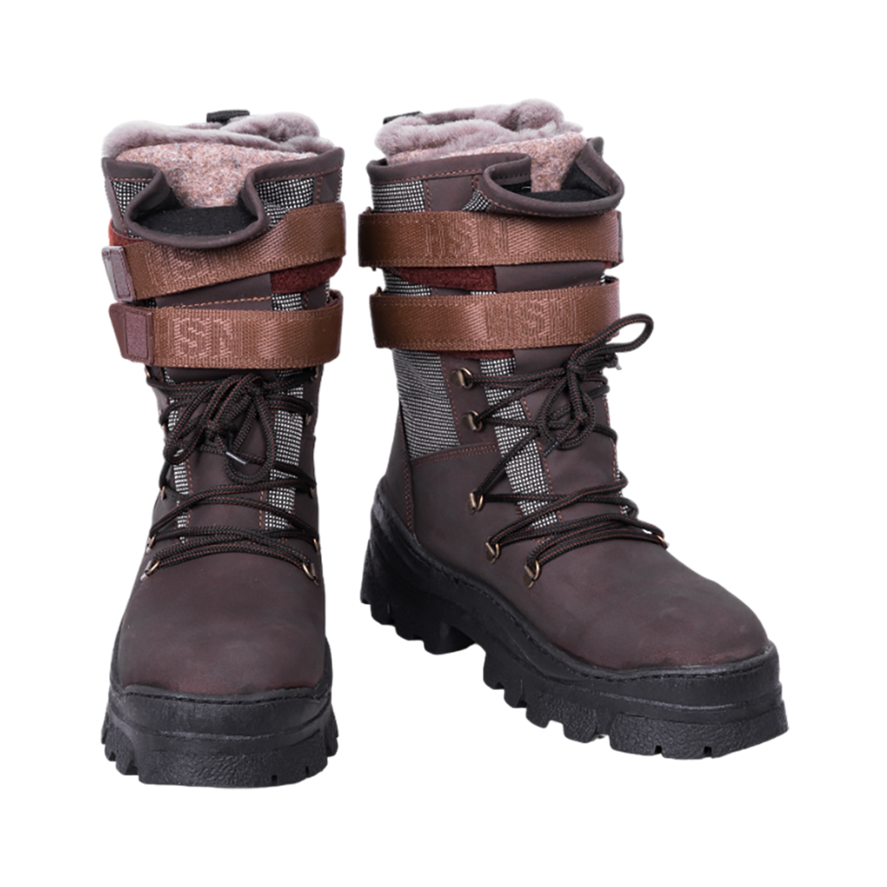 Сапоги зимние "Лось облегченные" нубук/ натуральный мех р. 44_(ХСН). Фото №1