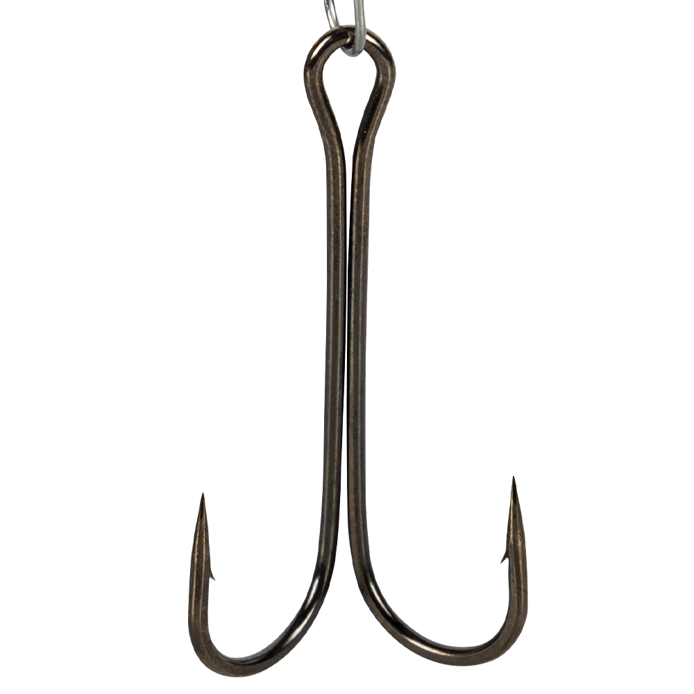 Крючок двойник с длинным цевьем S2004 №2/0 (1шт). Фото №1