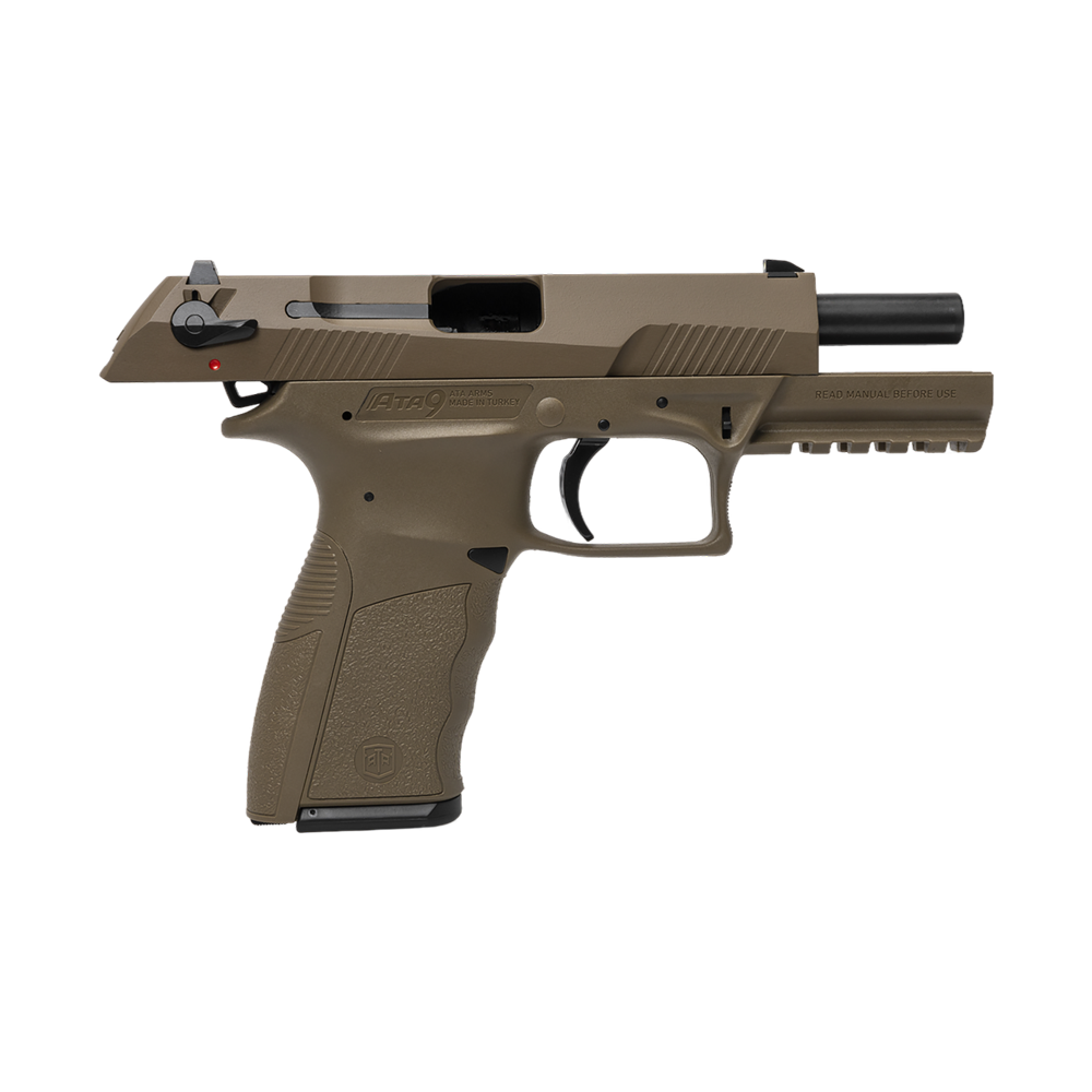 Пистолет АТА9 калибр 9*19 мм, FDE, серый затвор, серая рамка. Фото №7 Пистолет АТА9 калибр 9*19 мм, FDE, серый затвор, серая рамка. Фото №7