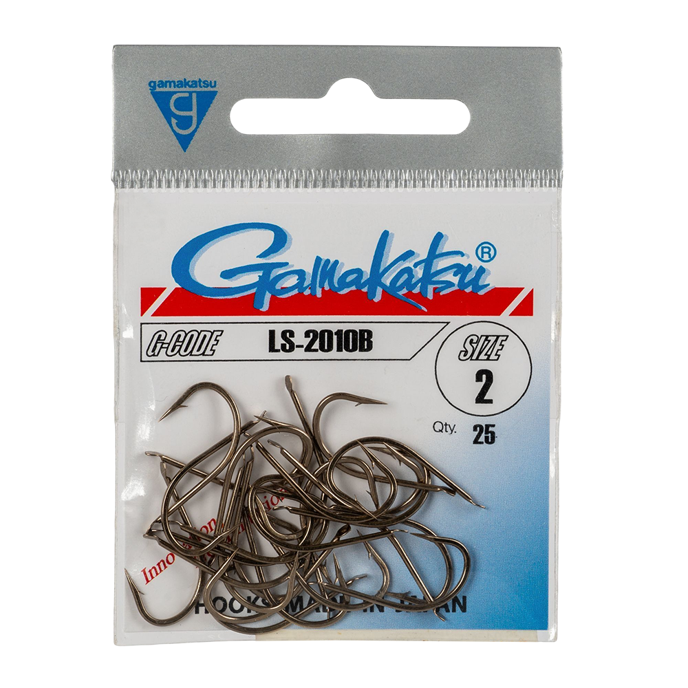 Крючок Gamakatsu Hook LS-2010B Brown №02. Фото №1