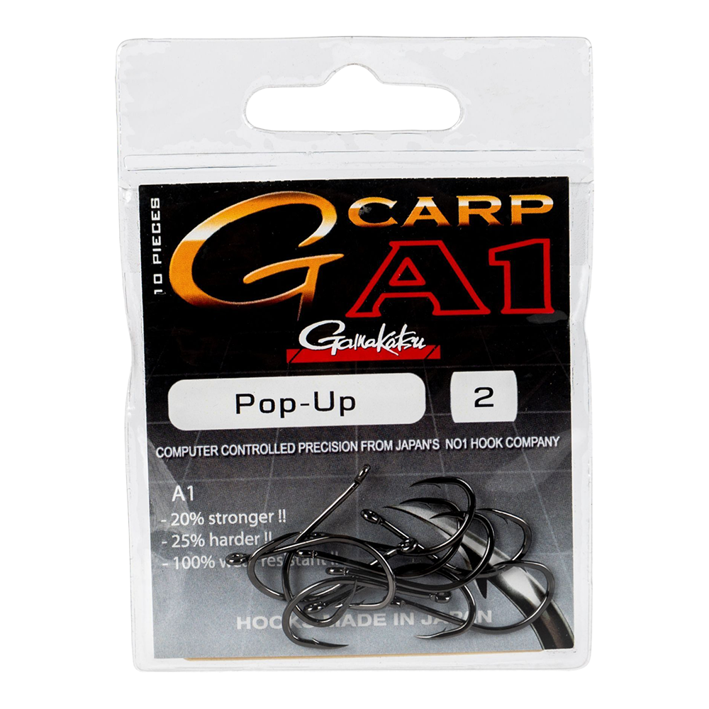 Крючок Gamakatsu A-1 G-Carp Pop-UP №02. Фото №1