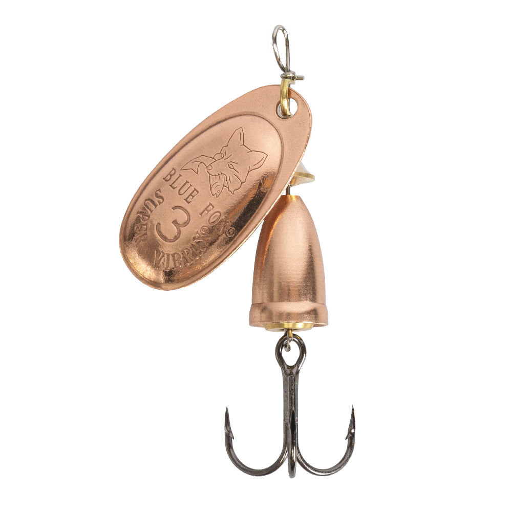 Блесна вращающаяся Blue Fox Vibrax Original №3, 8гр, цвет (С) медь. Фото №1 Блесна вращающаяся Blue Fox Vibrax Original №3, 8гр, цвет (С) медь. Фото №1