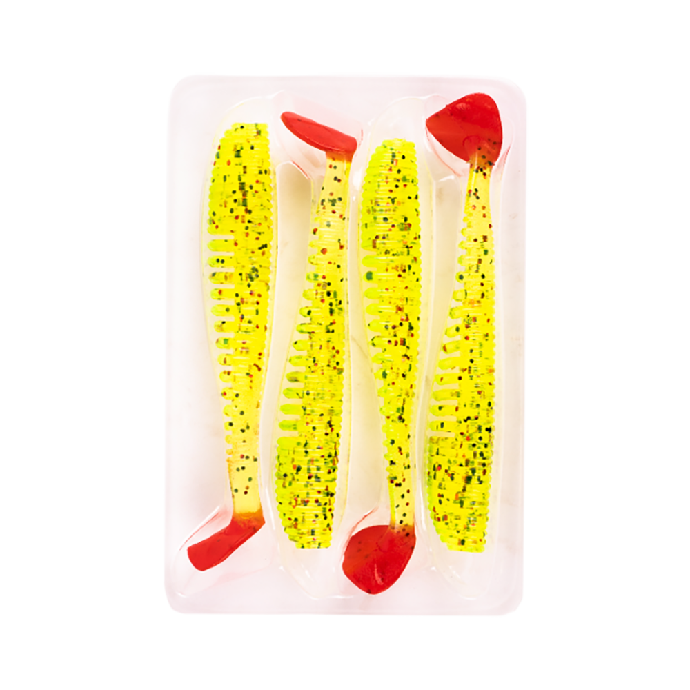 Виброхвост MADFISH DIPLOMAT 85мм, 4г, (4 шт. уп.) цвет 39. Фото №2