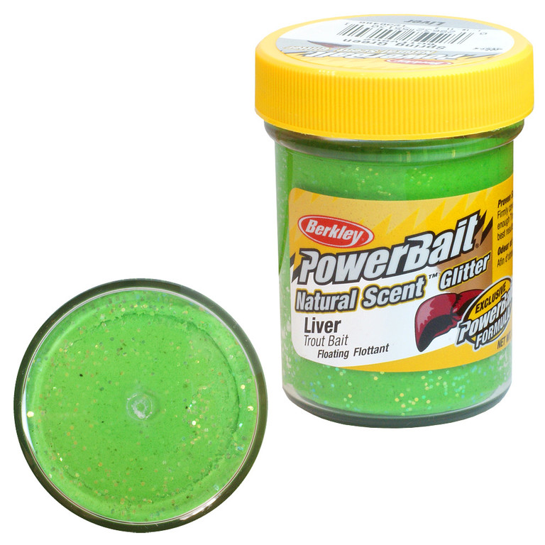 Паста форелевая "Berkley" NATURAL SCENT TROUT BAIT 50gr GARLIC SPRING GREEN (весенне-зеленый) (12905. Фото №2