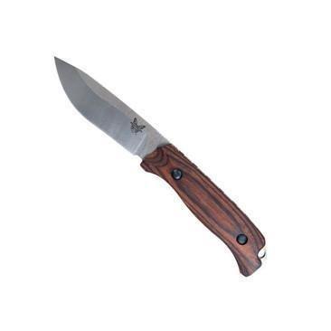 Нож Benchmade 15001 SADDLE MOUNTAIN SKINNER c фикс. лезвием, рукоять дерево. Фото №2 Нож Benchmade 15001 SADDLE MOUNTAIN SKINNER c фикс. лезвием, рукоять дерево. Фото №2
