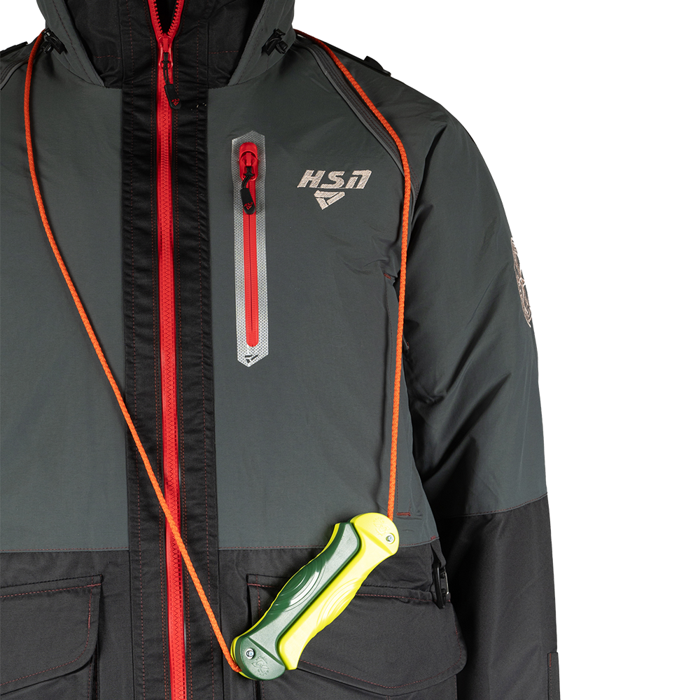 Костюм-поплавок мужской зимний "Rescuer VII comfort", hardguard, серый р. 50-52/176. Фото №7 Костюм-поплавок мужской зимний "Rescuer VII comfort", hardguard, серый р. 50-52/176. Фото №7