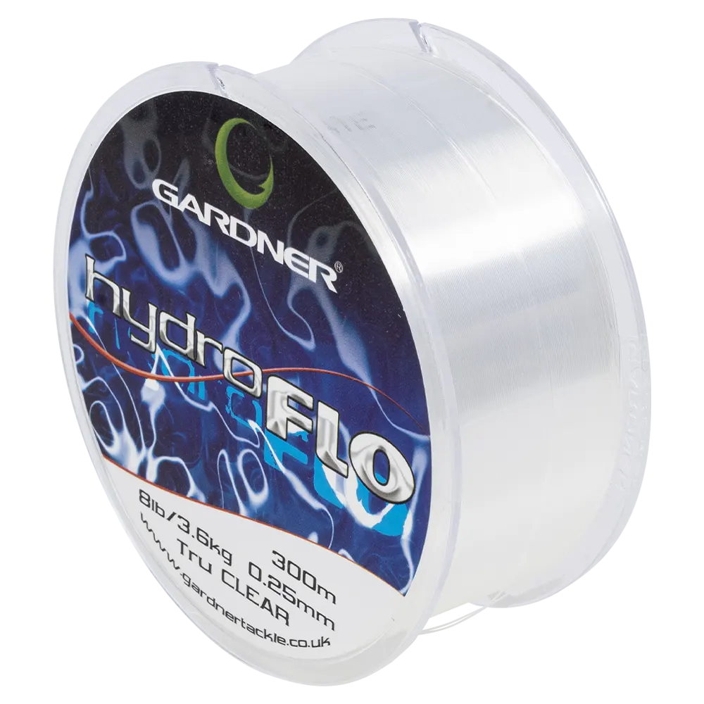 Леска "GARDNER" HYDRO-FLO 8lb 0,25mm 300m CLEAR. Фото №2