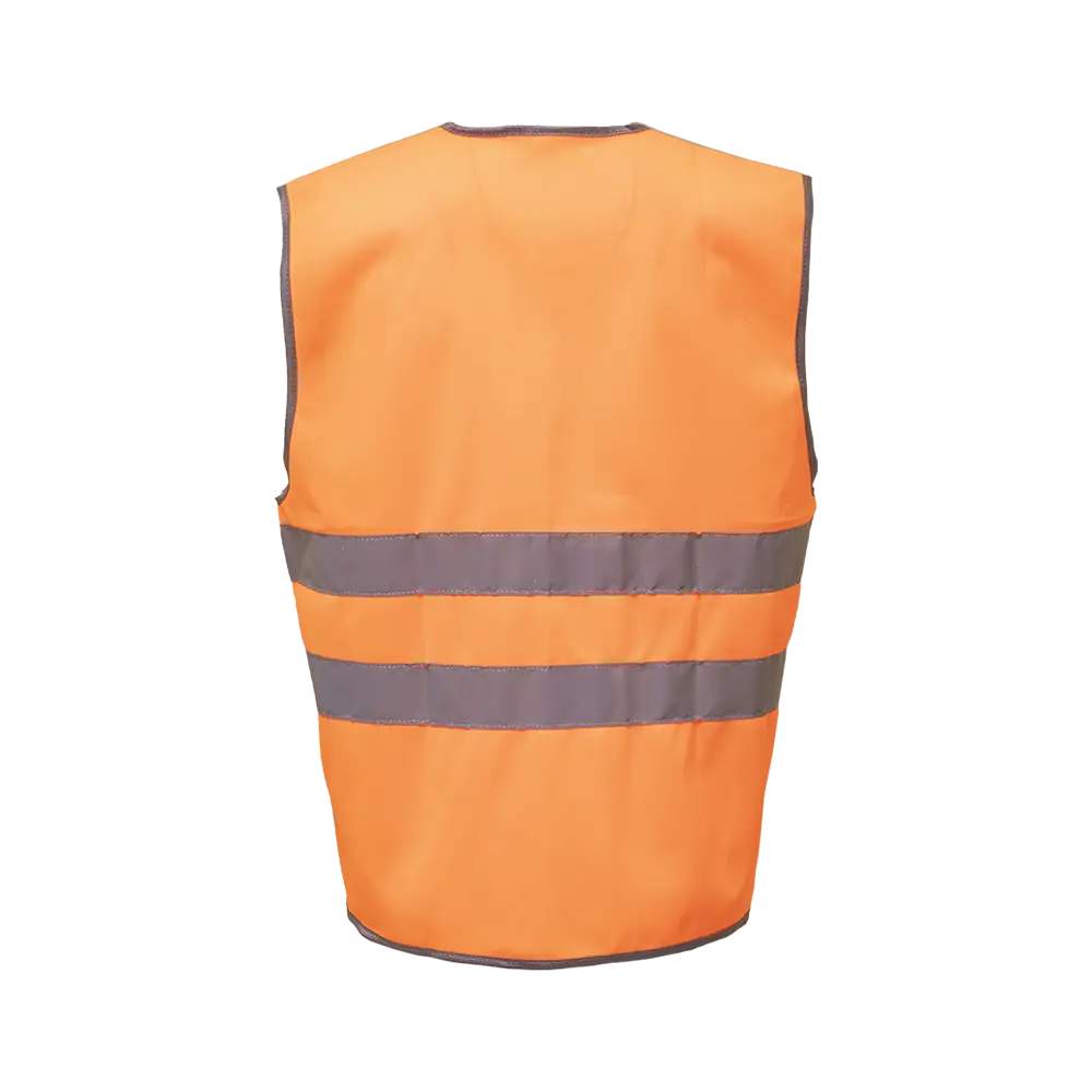 Жилет сигнальный тип 1 Трикотажное полотно р-р 52-54 рост 3-4 Оранжевый. Фото №2