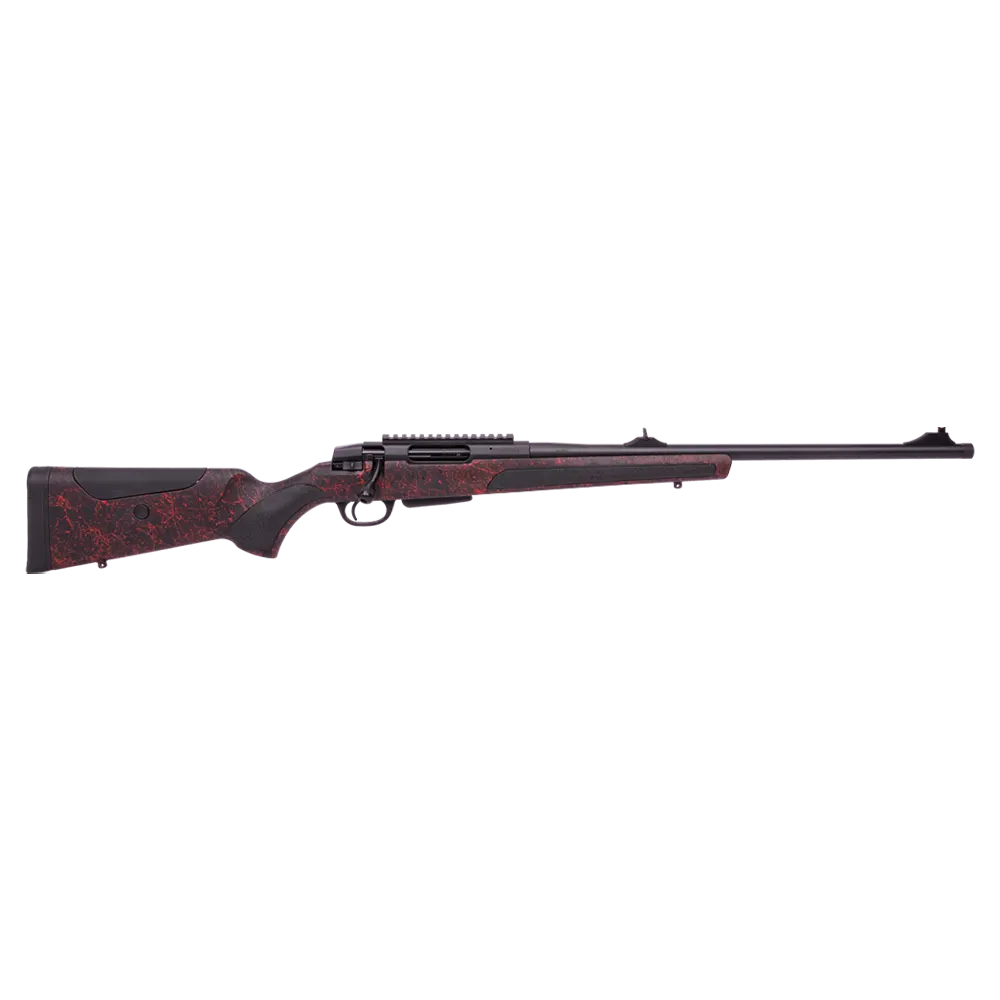 Карабин АТА ARMS Turqua Synthetic CLR RED (ложа софт тач, черно-красная), целик и мушка, 308Win. Фото №1