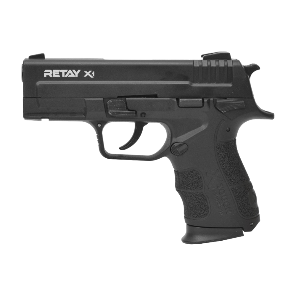 Пистолет охолощенный RETAY X1, черный, калибр 9mm. P.A.K. Фото №1