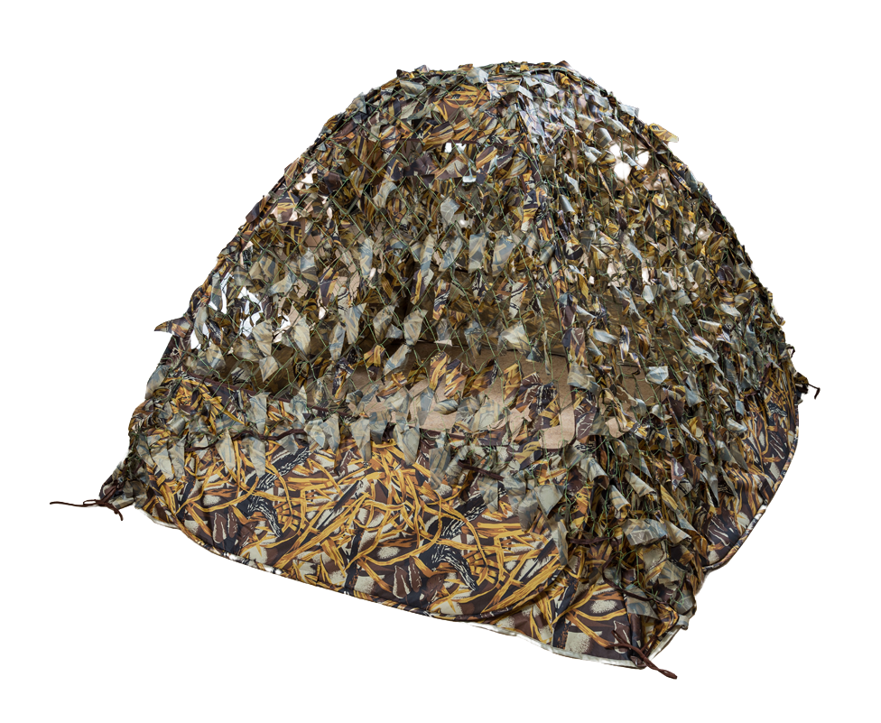 Накидка для засидки 2,7*2,7 / ткань синтетика / сухой камыш. Фото №1
