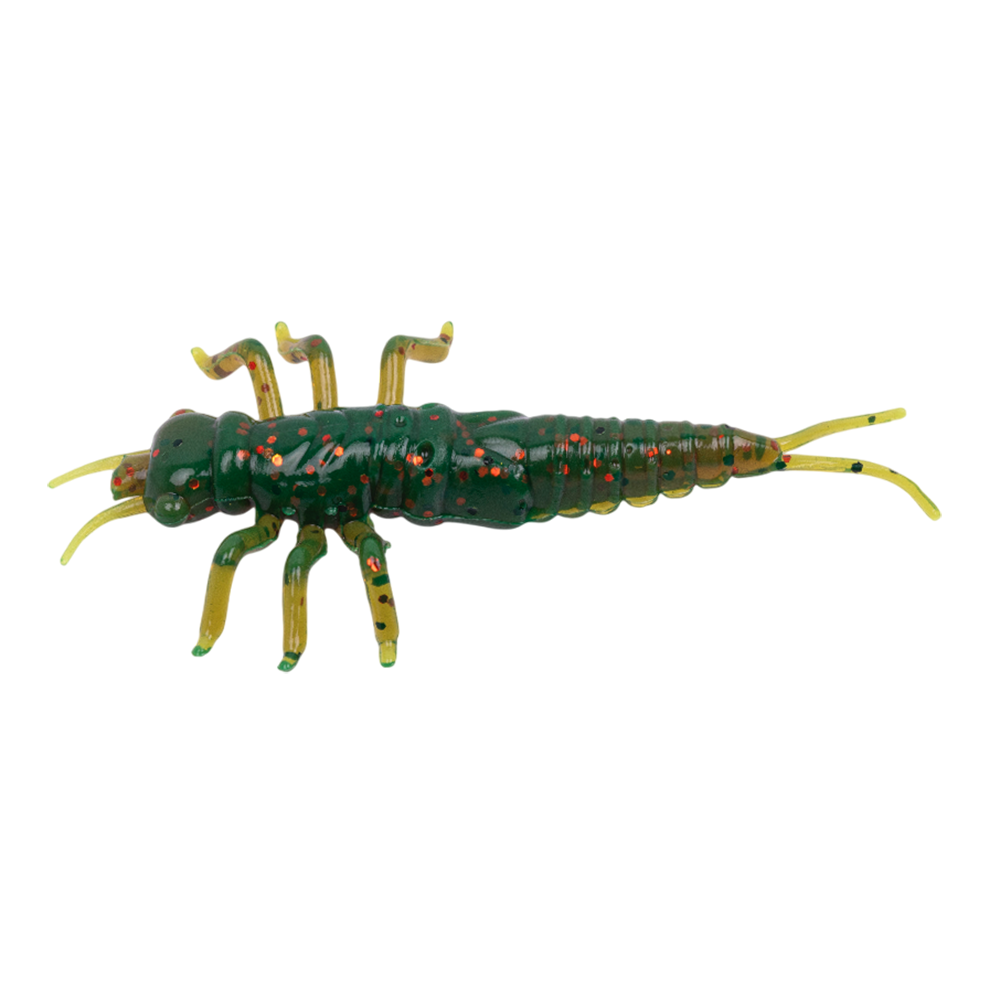 Твистер Lucky John Pro Series Nayada 2,5" 64мм, (7шт. упак.) цвет PA16. Фото №1