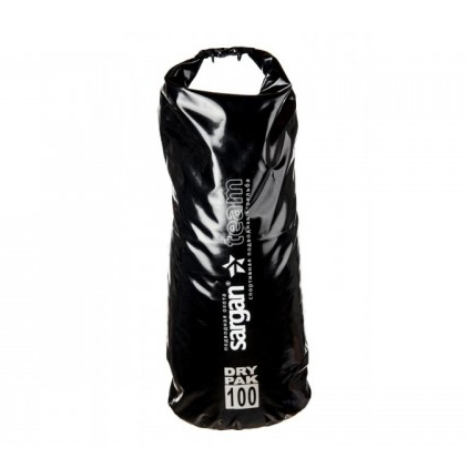 Гермомешок "УРАЛ" 2,0 Tarpaulin 100л черный SARGAN. Фото №1