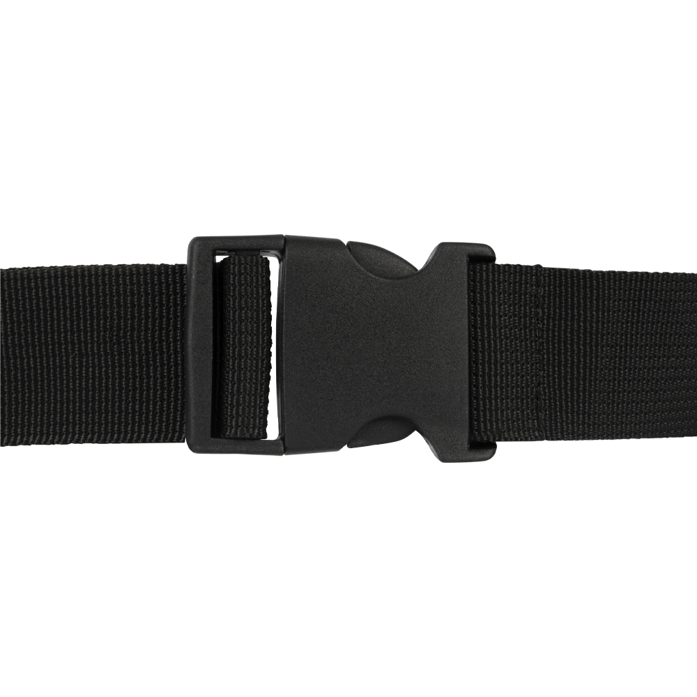 Ремень брючный, 40 мм черный (без логотипа, 145 см). Фото №3