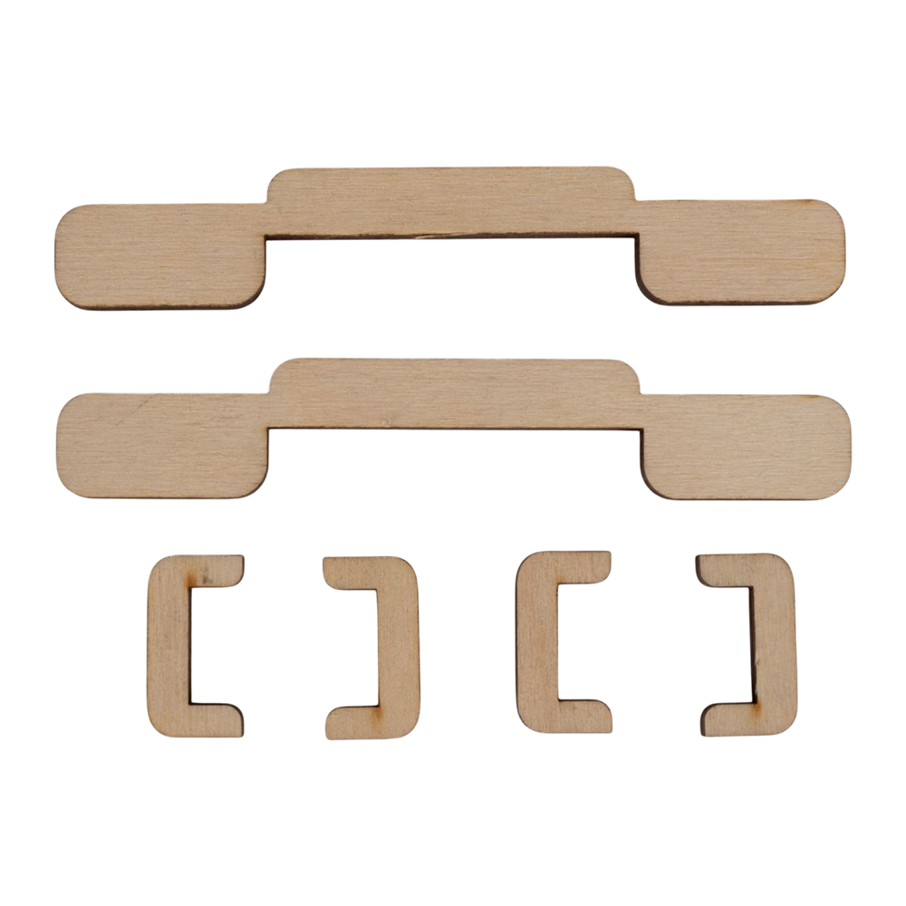 Стойка для зимних удилищ, по 20шт,. разборная из фанеры. Фото №5