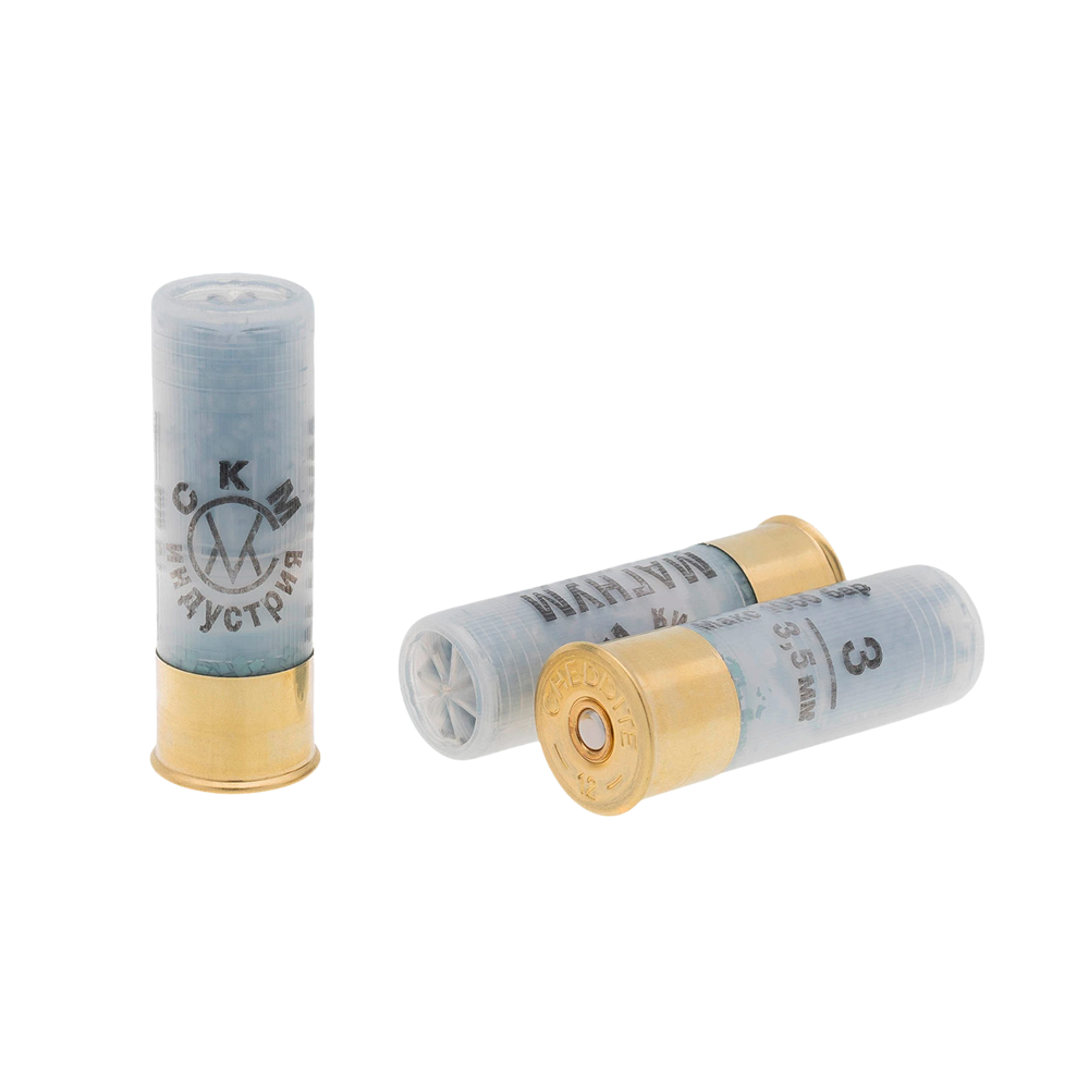 СКМ Патрон охотничий 12/76 № 3, 46 гр. Магнум (п. Сокол) (уп.10шт.). Фото №1 СКМ Патрон охотничий 12/76 № 3, 46 гр. Магнум (п. Сокол) (уп.10шт.). Фото №1