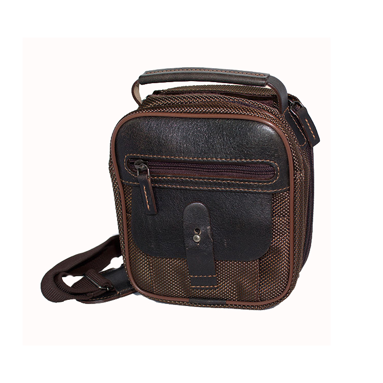 Сумка наплечная для переноски пистолета №2 (ткань), коричневый (Стич Профи). Фото №2 Сумка наплечная для переноски пистолета №2 (ткань), коричневый (Стич Профи). Фото №2