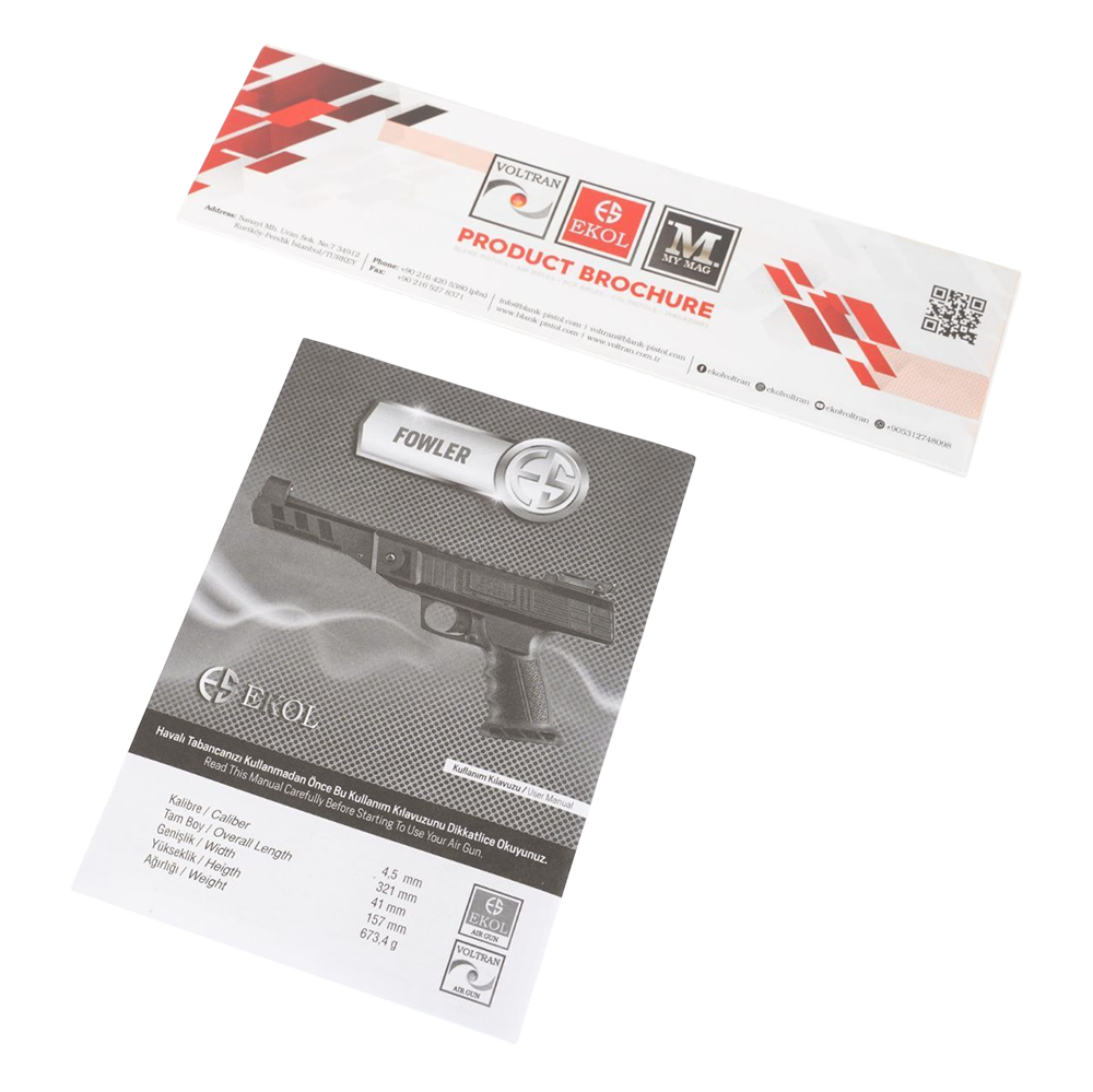 Пистолет пневматический EKOL FOWLER, (переломный ствол) калибр 4,5 мм, 3 Дж. Фото №7 Пистолет пневматический EKOL FOWLER, (переломный ствол) калибр 4,5 мм, 3 Дж. Фото №7