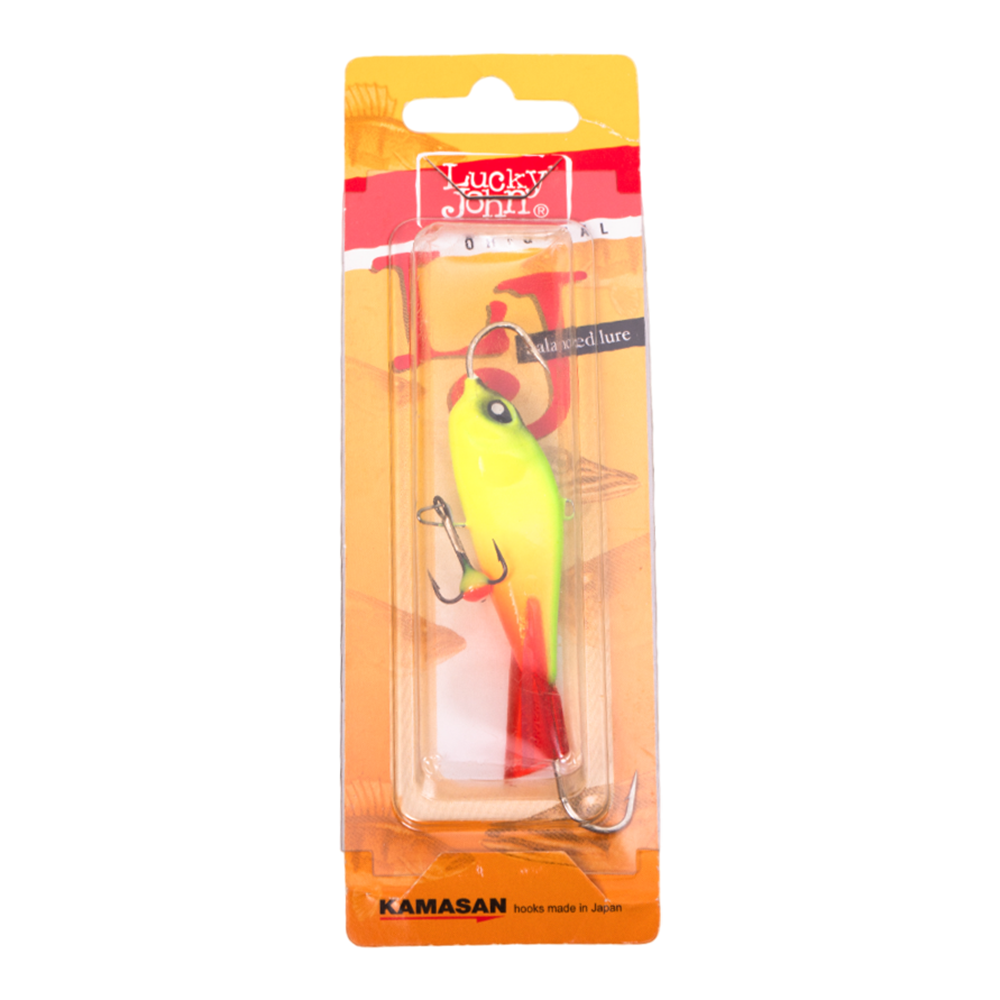 Балансир Lucky John BALTIC 60мм, 46гр, цвет (26RT) с тройником. Фото №1