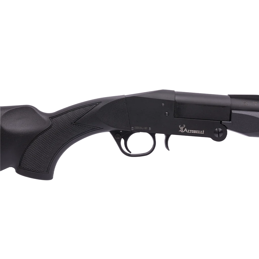 Ружье Altobelli Manifest Single Barrel Black, калибр 12/76, L=710 (пластик, переломное, вентилируемая планка, набор чоков). Фото №3