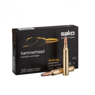 Патрон нарезной SAKO калибр 8х57 JS SP Hammerhead 13,0 гр. 200 grn. (в пачке 20 шт.). Фото №2