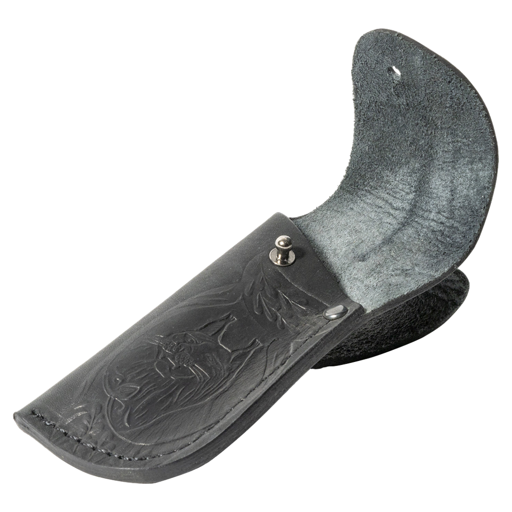 Чехол кожа для складных 120 мм с подвесом. Фото №3