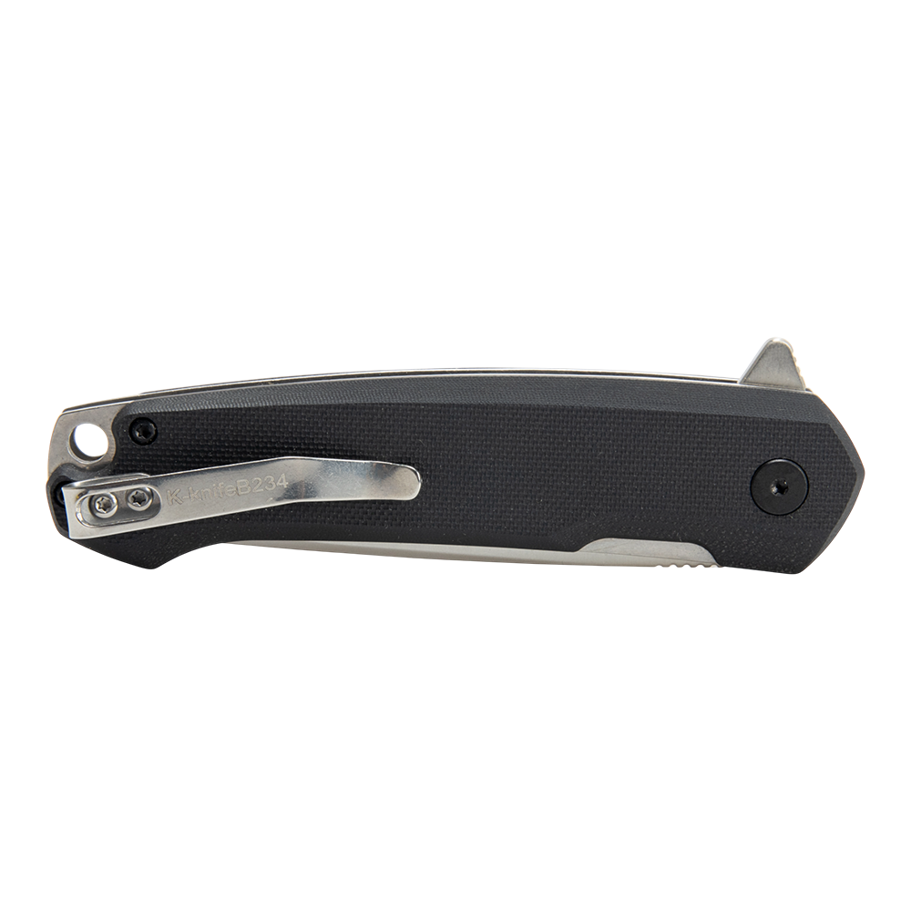 Нож складной Kranch B-234, клинок AUS8, рукоять G10 black. Фото №2