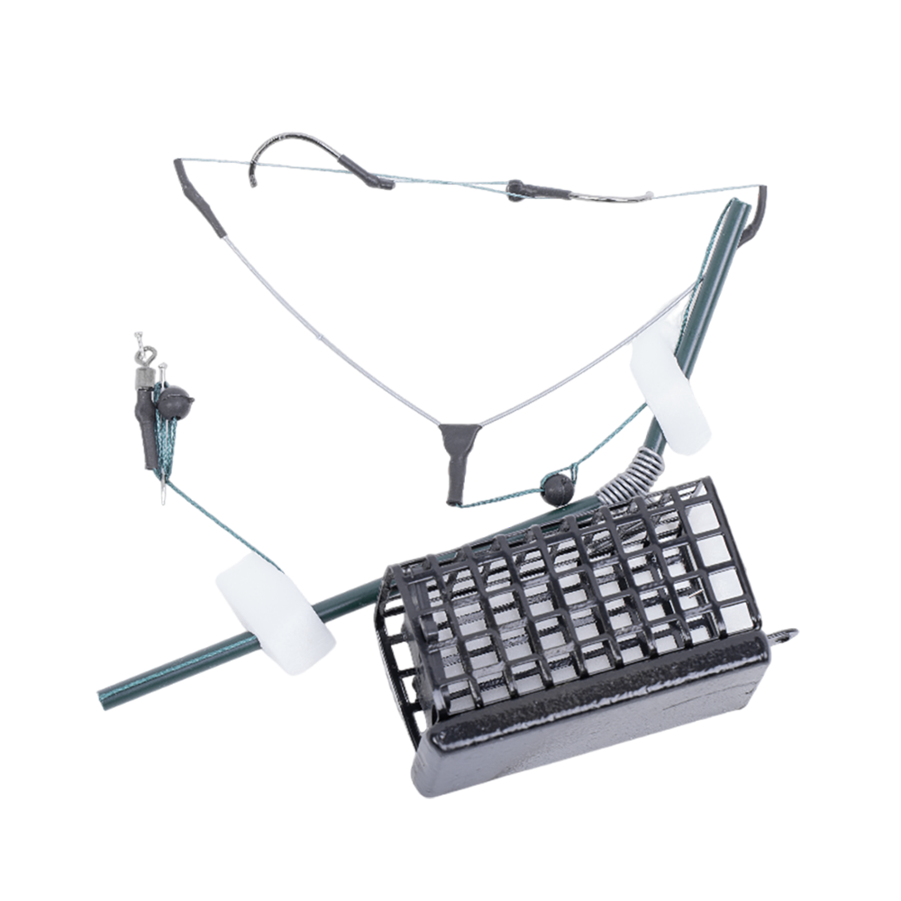 Фид. кормушка 80гр Ант 2 крючка 1/0 (Три кита). Фото №1 Фид. кормушка 80гр Ант 2 крючка 1/0 (Три кита). Фото №1