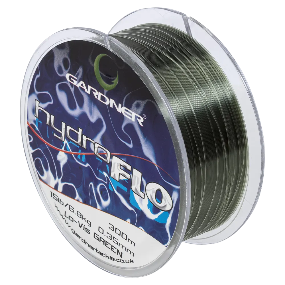 Леска "GARDNER" HYDRO-FLO 15lb 0,35mm 300m GREEN. Фото №1