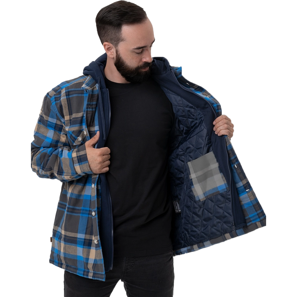 Куртка-рубашка Remington City Walk Blue, р. 2XL. Фото №7 Куртка-рубашка Remington City Walk Blue, р. 2XL. Фото №7