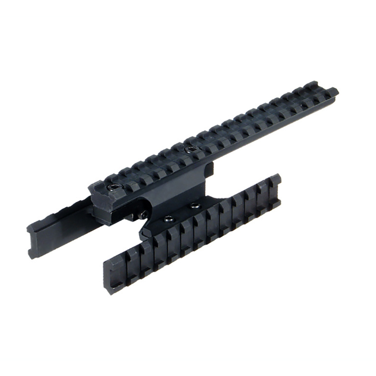 Крепление LEAPERS на карабин Мосина вместо целика с 3-мя планками weaver (MNT-MNTR01). Фото №2