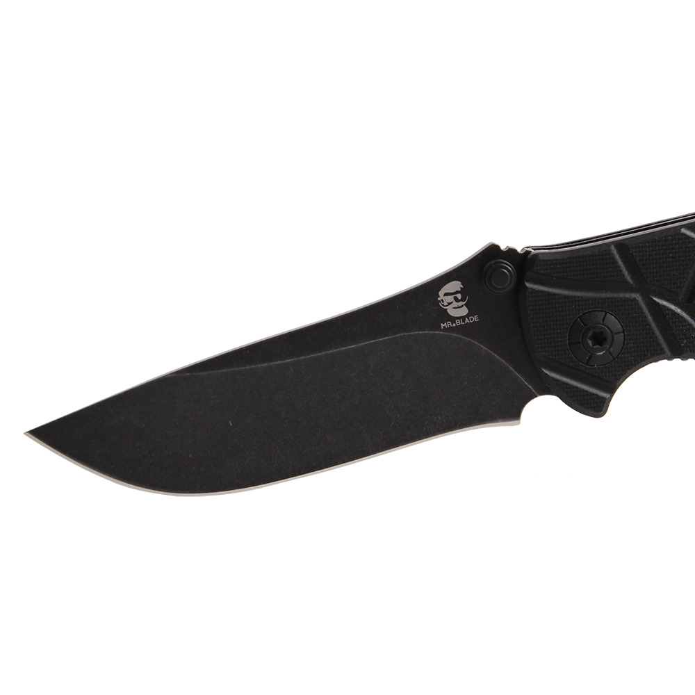 Нож складной "OSLAVA" (black S/W). Фото №3