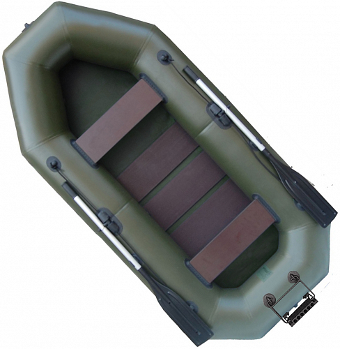 Лодка надувная ПВХ Remington 260нт (зеленый). Фото №2