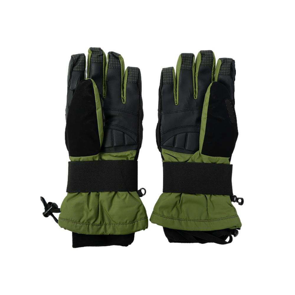 Перчатки краги (зеленые). Фото №2