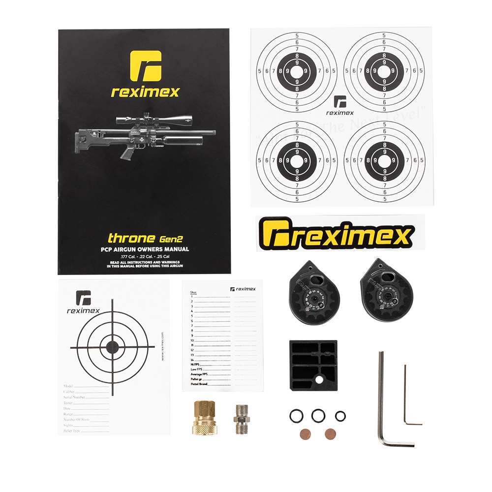 Винтовка пневматическая REXIMEX THRONE GEN2, калибр 6,35 mm, 3 Дж (РСР, пластик). Фото №8