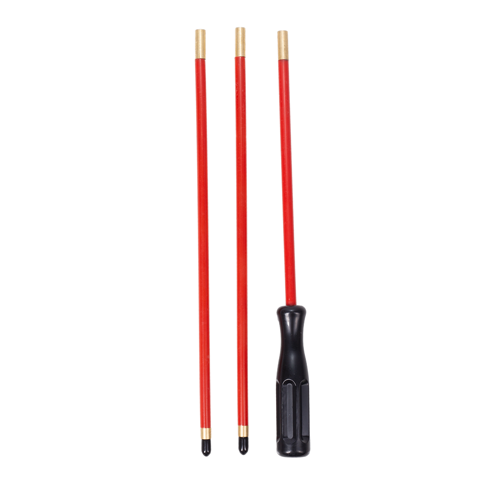 Набор для чистки ружей, калибр 12 мм в прозрачном кейсе с металлическим шомполом в оплетке. Фото №4 Набор для чистки ружей, калибр 12 мм в прозрачном кейсе с металлическим шомполом в оплетке. Фото №4