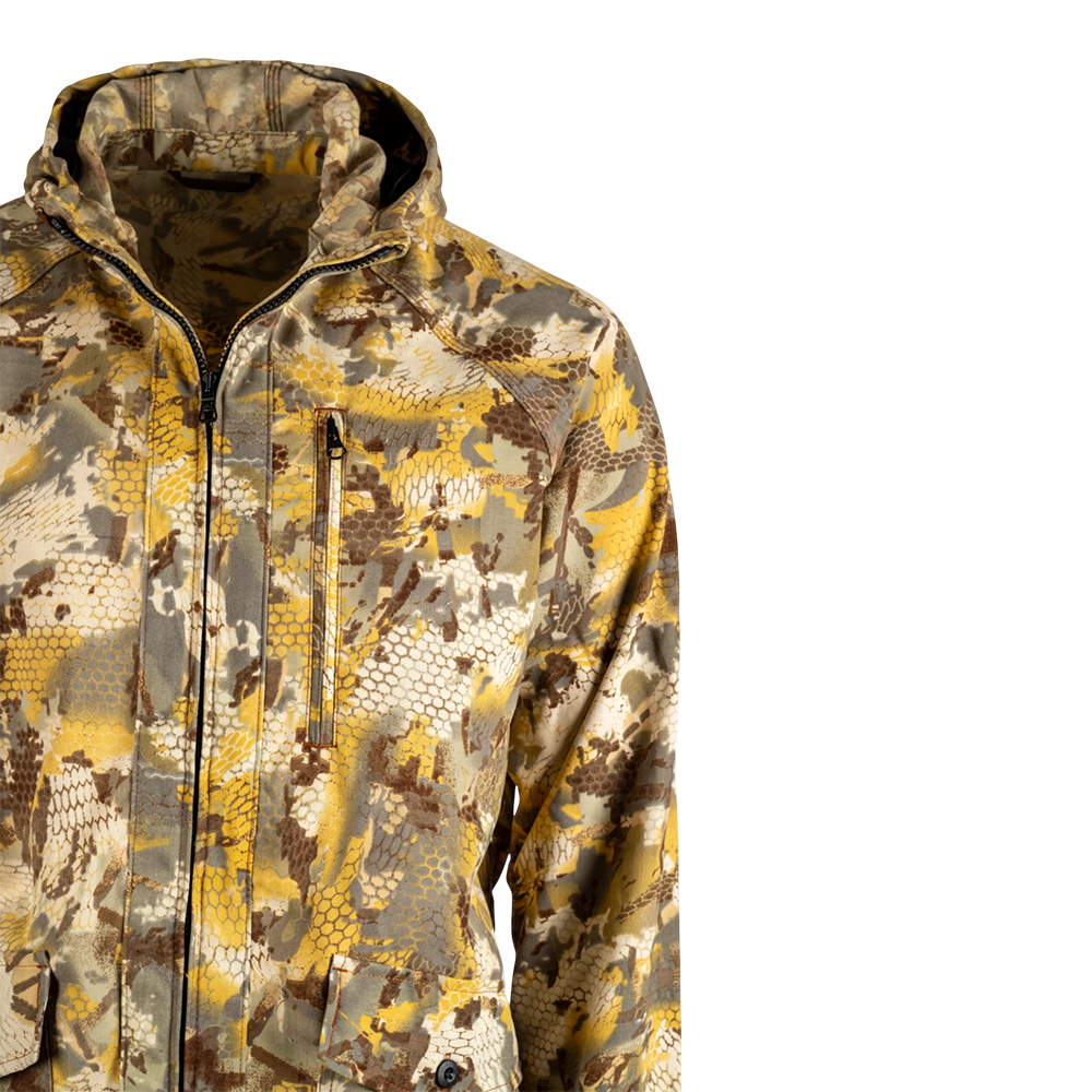 Костюм мужской летний "Кречет", twill, соты бело-желтый (52-54/182) (ХСН). Фото №10