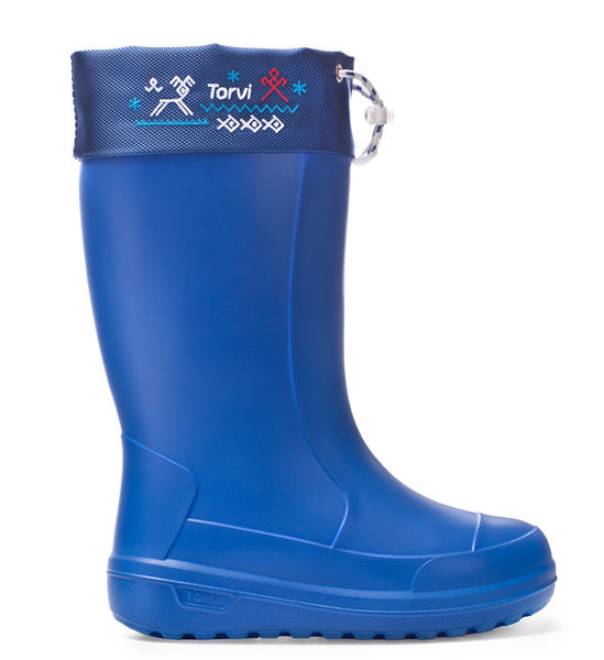 Сапоги TORVI Onega ЭВА с 4-слойным сменным вкладышем (мех) -40С синий р. 40/41, пара. Фото №1