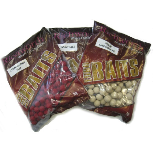 Бойлы Euroboilies 14mm 1kg Esterberry ежевика. Фото №2