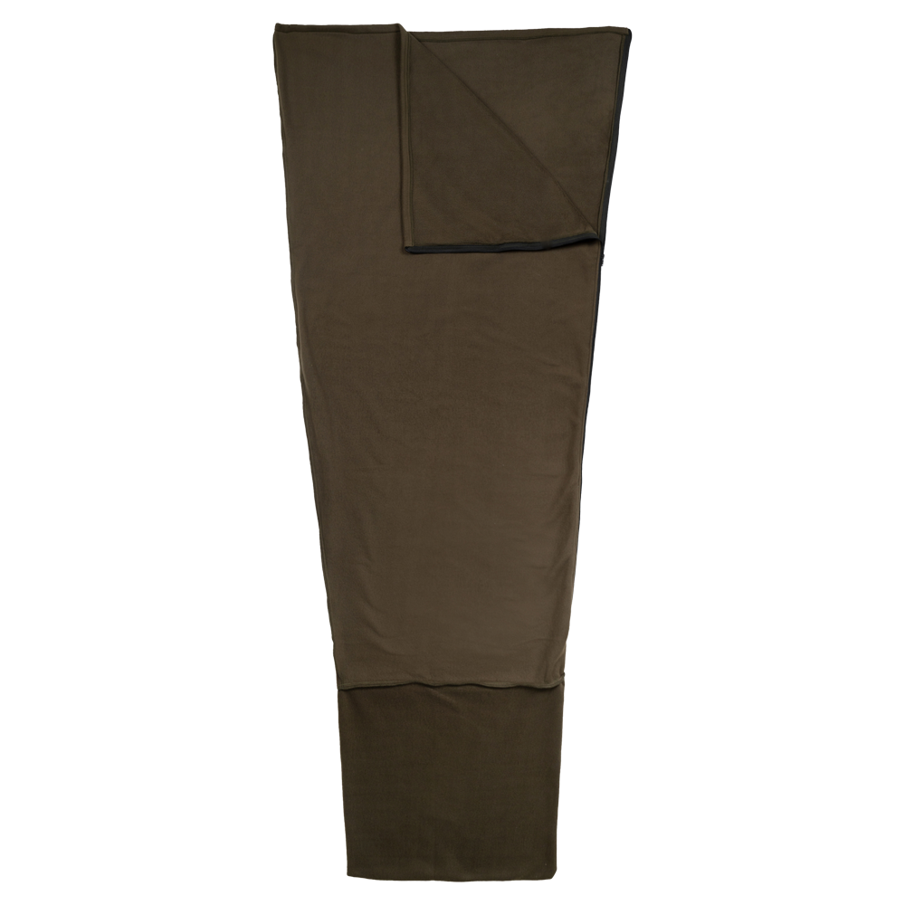 Вкладыш в спальник, 80*190 см, флис, черный (ИП Сергеев Н.Г.). Фото №1