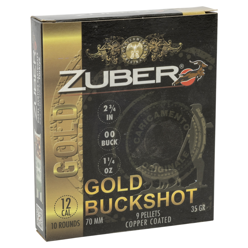 Патрон ZUBER PALLETTONI GOLD 12/70 Buck Shot/карт 8,6 (пач. 10шт/короб 300). Фото №5 Патрон ZUBER PALLETTONI GOLD 12/70 Buck Shot/карт 8,6 (пач. 10шт/короб 300). Фото №5