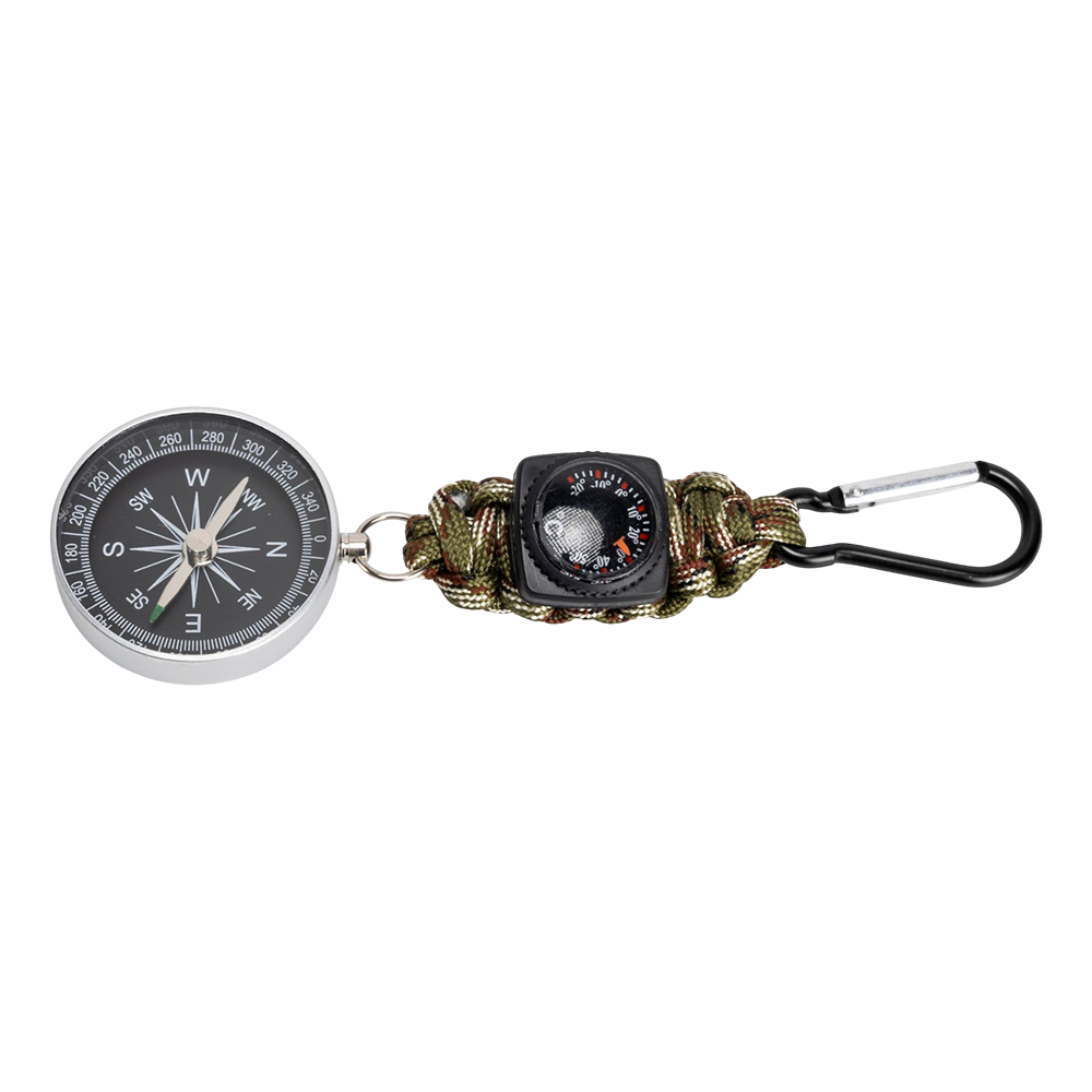 Компас на брелке походный с термометром и карабином (ИП Конончук). Фото №1 Компас на брелке походный с термометром и карабином (ИП Конончук). Фото №1