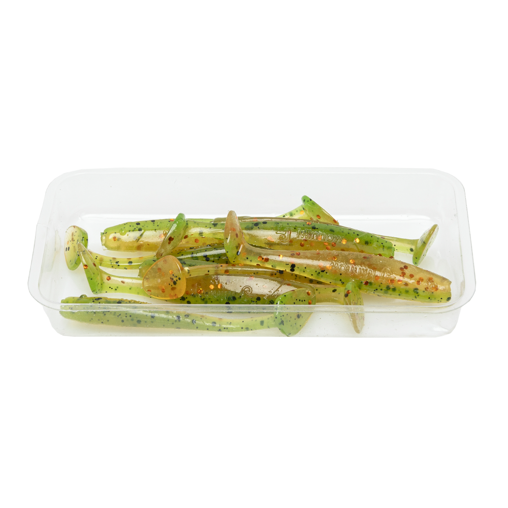 Виброхвост Lucky John Pro Series Minnow 2,2" 56мм, (10шт. упак.) цвет T51. Фото №3