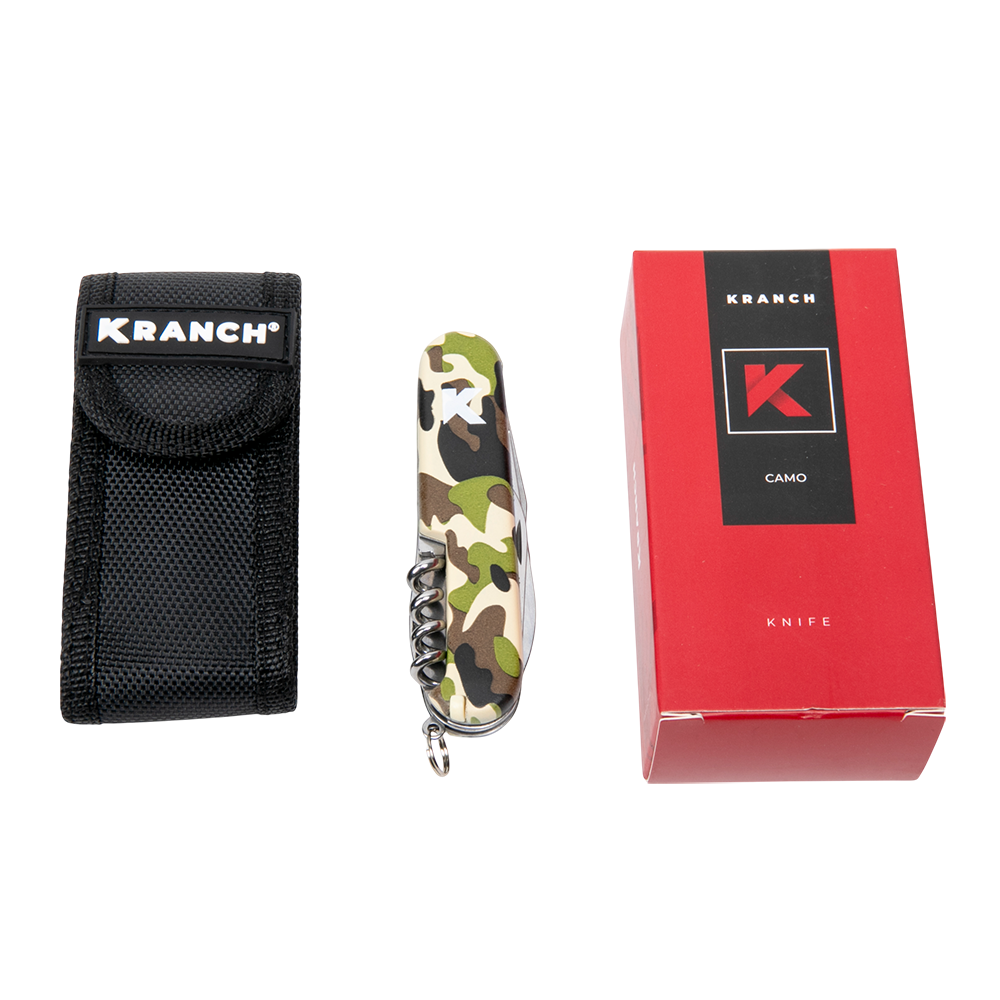 Нож складной туристический Kranch C-106, camo. Фото №2