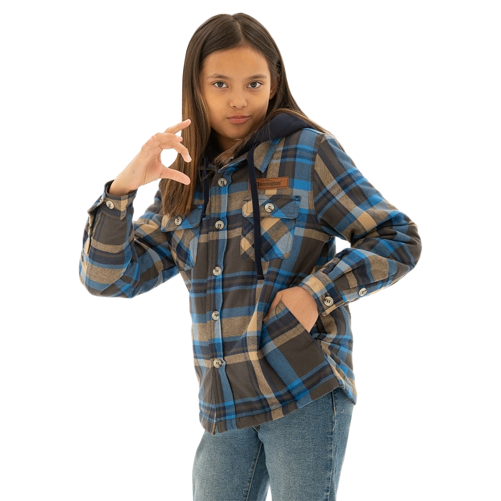 Рубашка утеплённая Remington City Walk Boy Blue р. 134. Фото №3 Рубашка утеплённая Remington City Walk Boy Blue р. 134. Фото №3