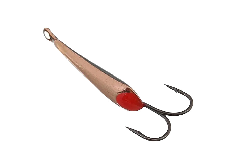 Блесна зимняя "Малек"(М) 0,8гр. (медь+CH) 2 крючка. (пирс) (10шт). Фото №2 Блесна зимняя "Малек"(М) 0,8гр. (медь+CH) 2 крючка. (пирс) (10шт). Фото №2