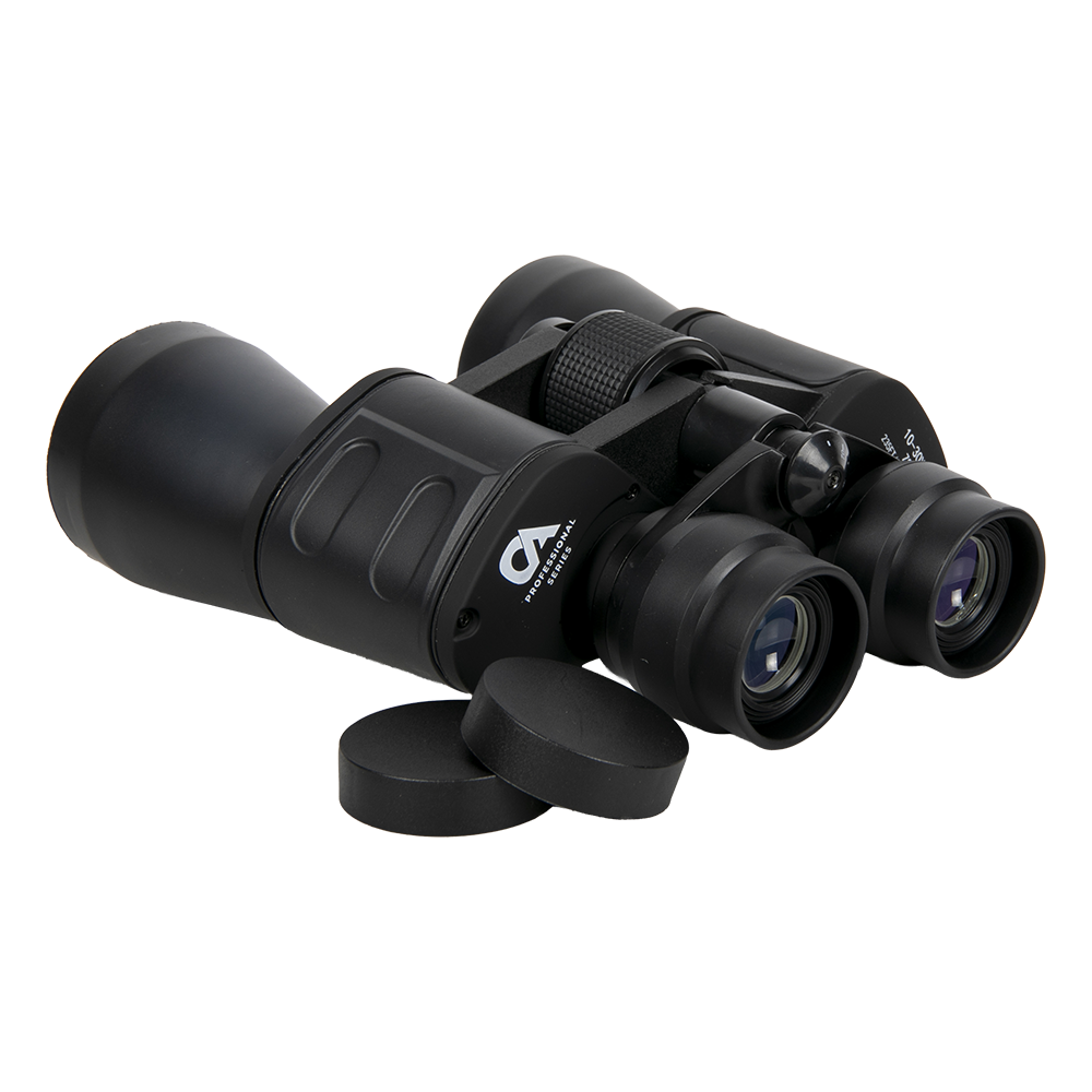 Бинокль OA Professional 10-30x50 BAK-4 чёрный. Фото №4